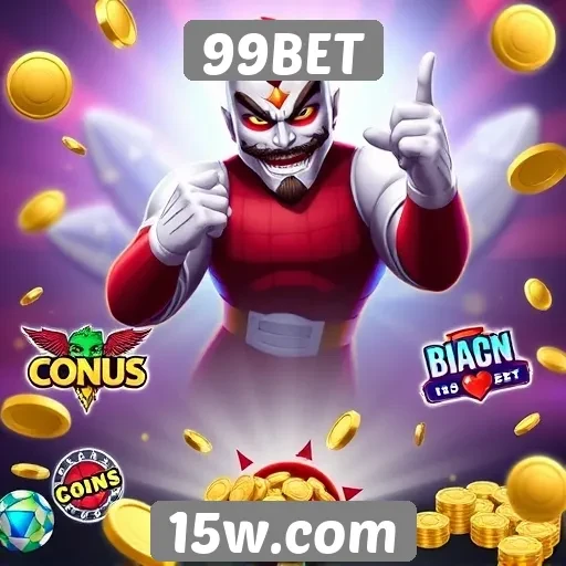 Variedade de jogos disponíveis no 99BET